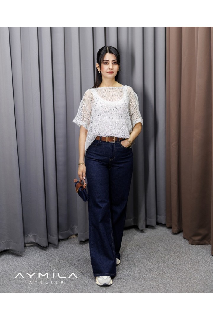 MASSİ Lacivert Jean