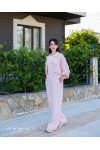 Bomber Ceket Pantolon Takım Pembe