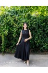 Şallı Elbise Siyah