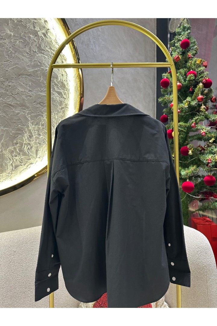 QUZU Siyah Gömlek QUZU Siyah Gömlek