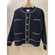 Cepli İnci Düğmeli Hırka